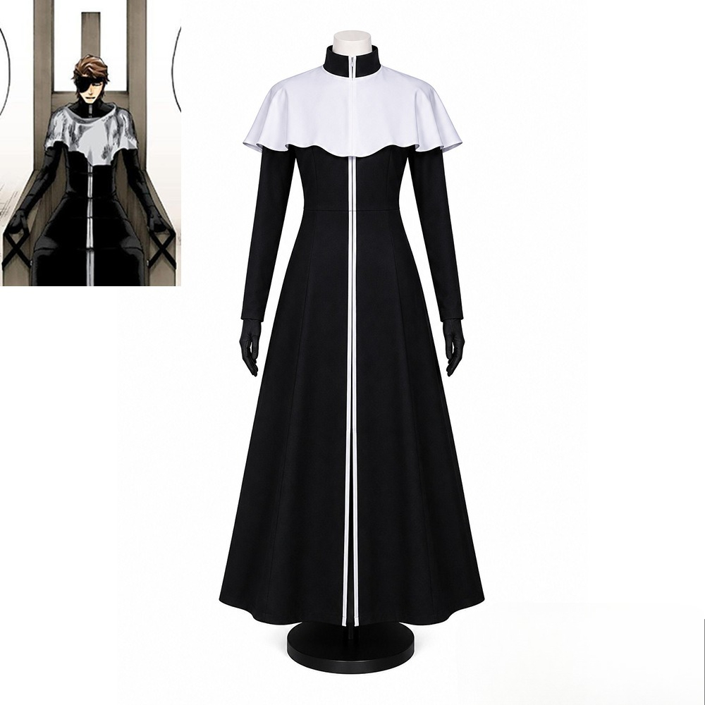 Men'S Kimono Accessories - Aizen Sousuke Cosplay Kostuum Witte Haori