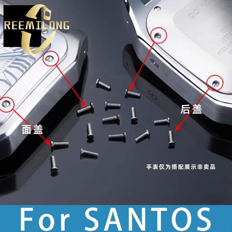 Men'S Accessories Cartier - 2 stuks horlogekastschroeven voor Santos de