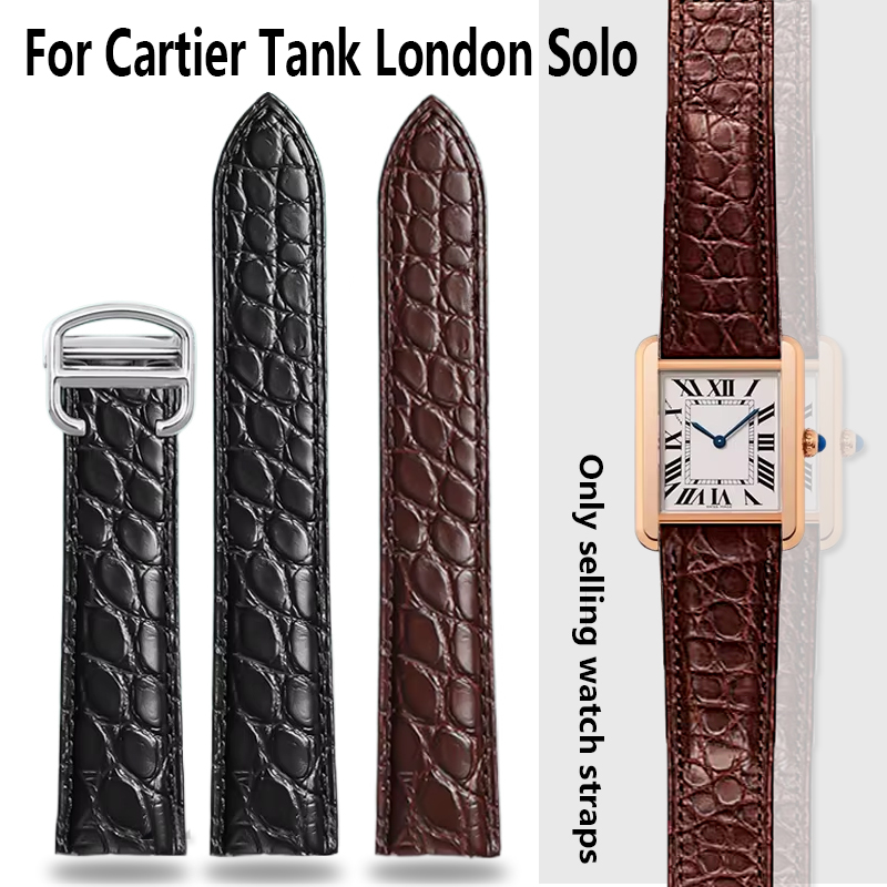 Krokodil Horlogeband 16 18 20  - Men'S Accessories Cartier recensie en prijs