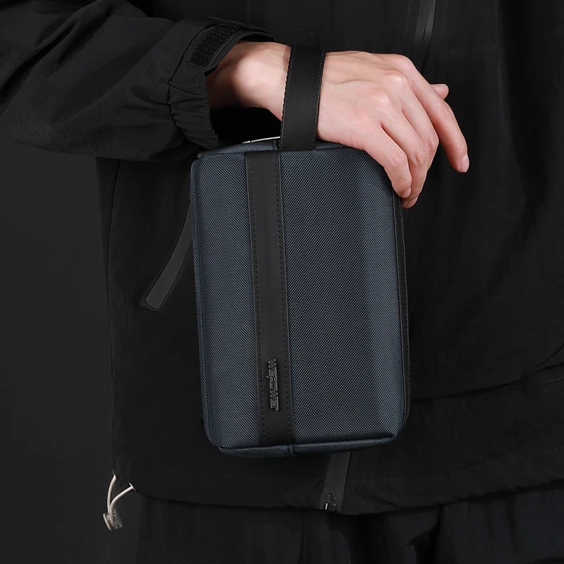 Nieuwe heren clutch tas met po - Travel Organizer Men recensie en prijs